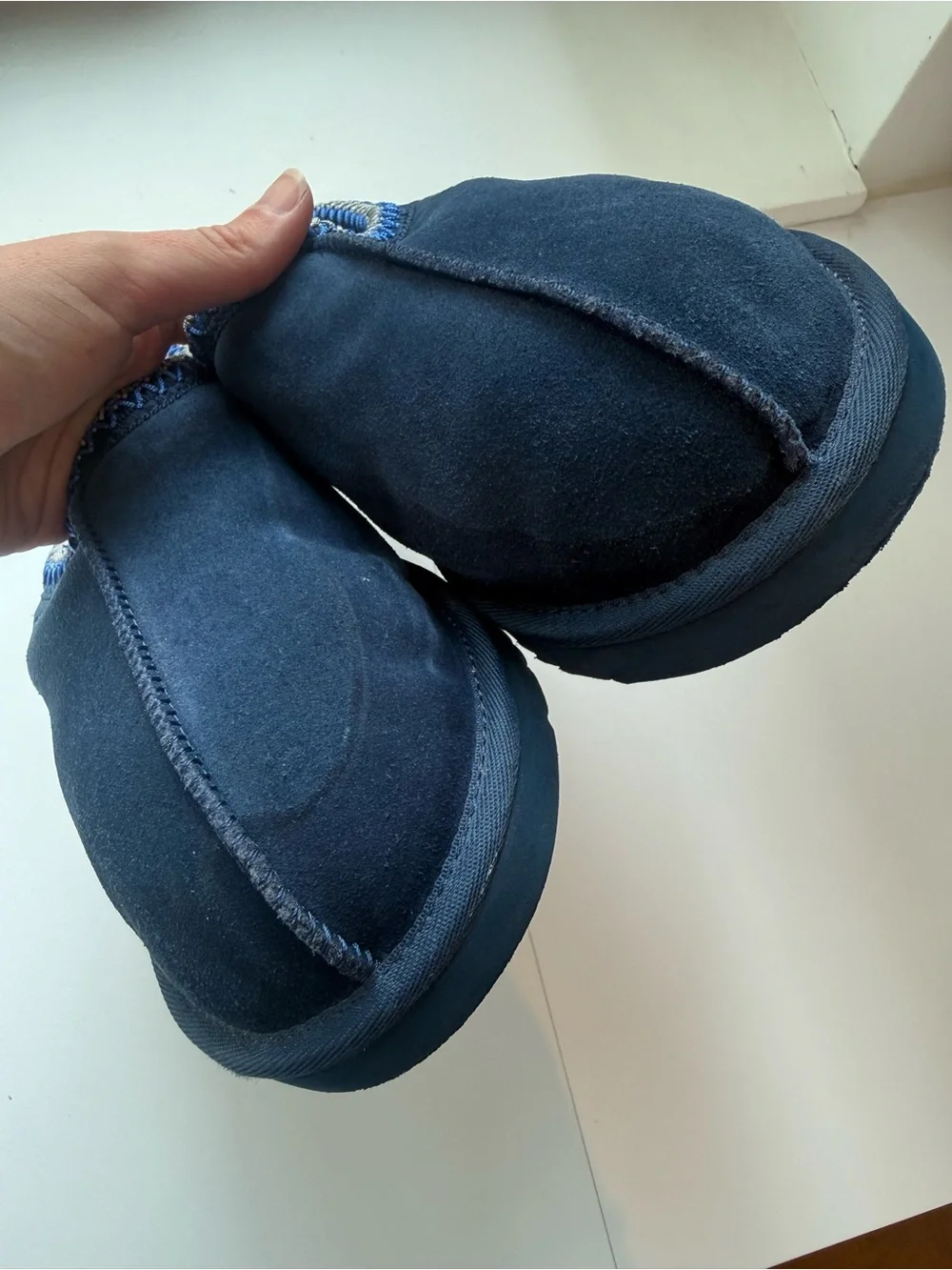 UGG | men’s Tasman II navy slippers slide on sz 10